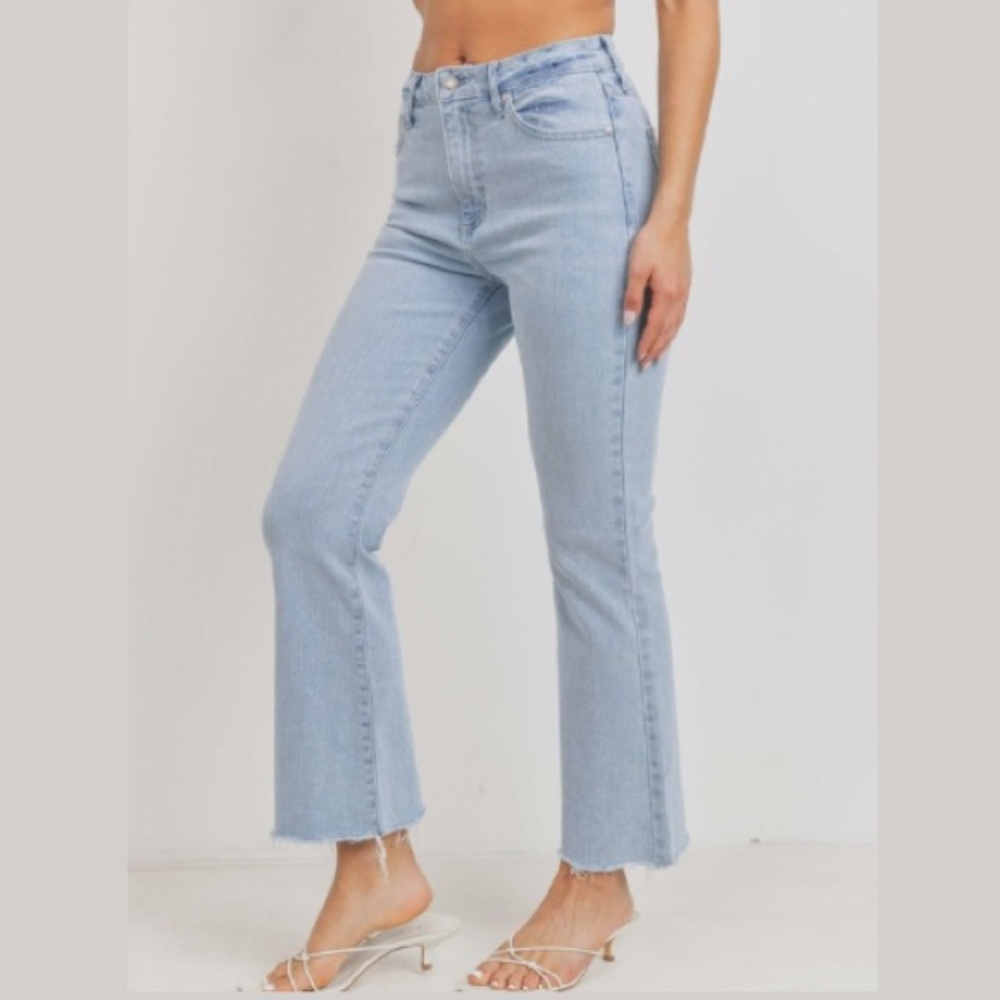 Just Black Denim Kick Flare Jeans